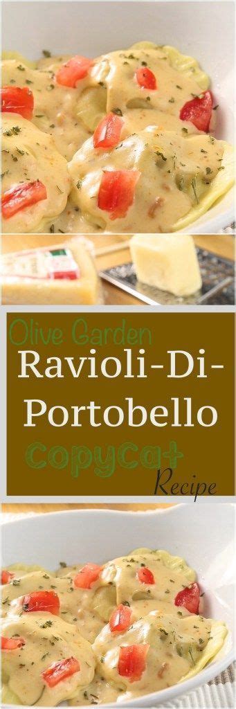 Nothing compares to olive garden, when it comes to fine food. Olive Garden Ravioli di Portobello (with Step-by-Step ...