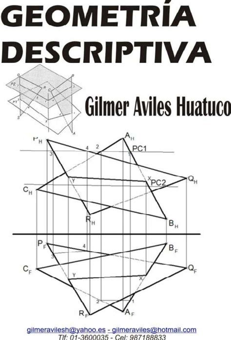 Geometria Descriptiva Geometria Plana Línea Geometría