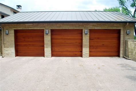 Cowart Door Custom Wood Garage Doors Modern Garage Austin By