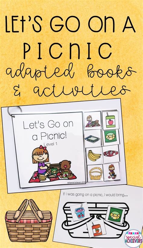 Lets Go On A Picnic Interactive Adapted Book And Activities