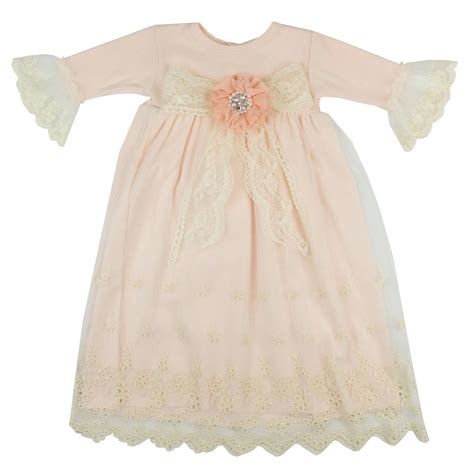 Haute Baby Sweet Angel Newborn Gown