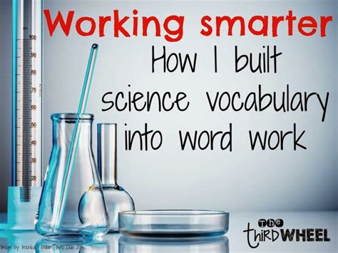 Differentiated Teaching Science Vocabulary Science Words Science Vocab