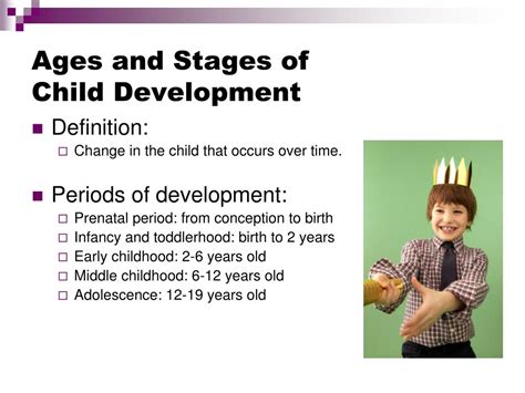 Different Stages Of Child Development