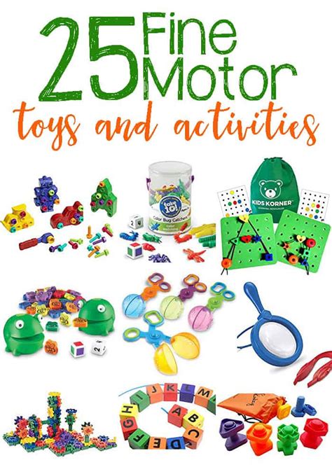 25+ Toys To Help Children Develop Fine Motor Skills
