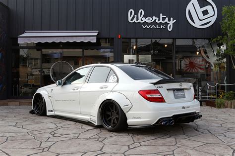 Lb★works Mercedes Benz C63 Rear Wing Liberty Walk