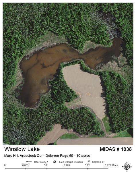 Lakes Of Maine Lake Overview Winslow Lake Mars Hill Aroostook Maine