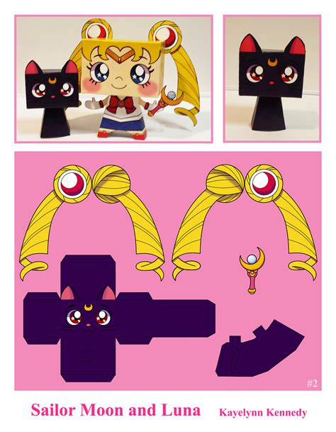 Sailor Moon Paper Project On Behance