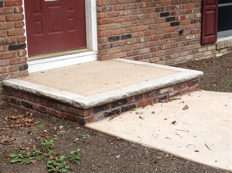 Masonry Steps by J.W. Construction Company LLC