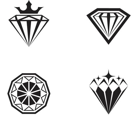 Free Vector Vector Free Diamond Vector Geometric Tattoo