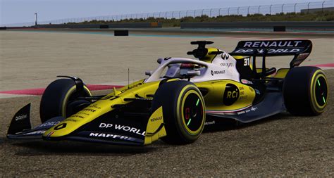 Formula 1 has agreed to delay the introduction of its 2021 rules package until the 2022 season. Renault F1 2022 fantasy skin | RaceDepartment