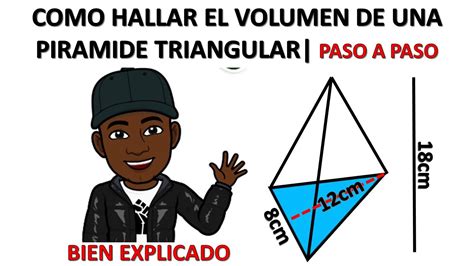 Conoce Como Calcular O Hallar El Volumen De Una Piramide Triangular Youtube