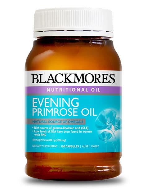 The oil, which is considered an herbal supplement, is usually sold in capsules. Blackmores Evening Primrose Oil - Blackmores