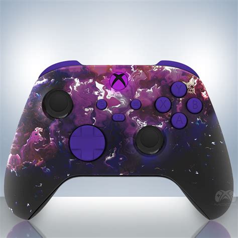 Xbox Series Custom Controller Magma Purple X Mods