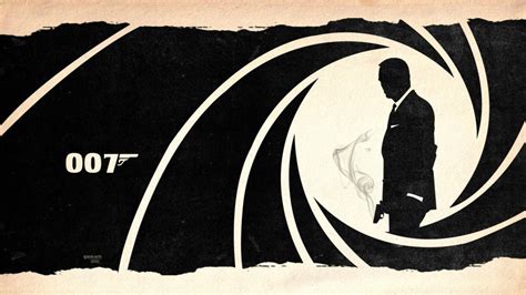 James Bond 007 Silhouette Hd Wallpaper Movies And Tv Series