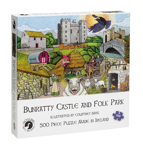 Get 3d wooden puzzle, metal, crystal & much more. Bunratty Castle and Folk Park 500 piece Jigsaw Puzzle ☘ ...