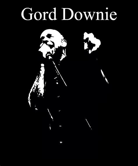 Gord Downie Bw Digital Art By John Tocco Fine Art America