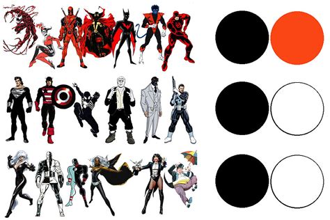 Superhero Color Theory Part Iii Darkness And Light