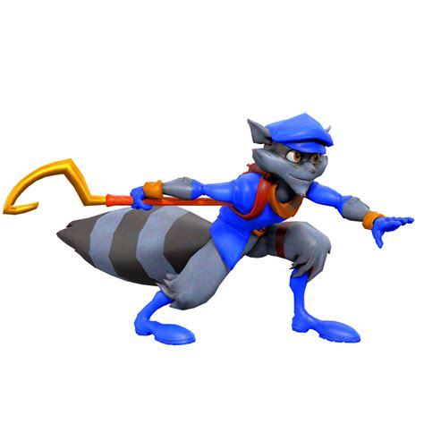 New Year Sly Cooper Render By Retroroter On Deviantart