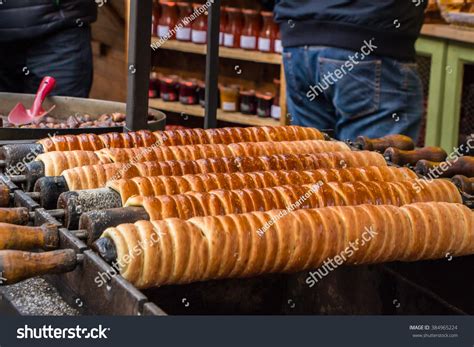 Traditional Street Food Country Czech Republic Stock Photo