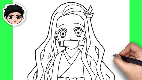 How To Draw Nezuko Easy Step By Step Cute Chibi Nezuko From Demon