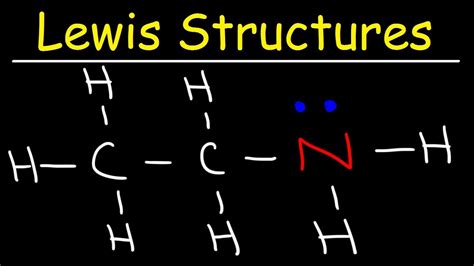 The formula for ammonia is nh3. Organic Chemistry - How To Draw Lewis Structures - YouTube