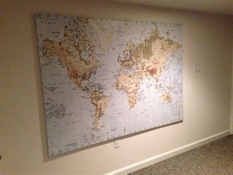 Giant Wall Map Of The World United States Map
