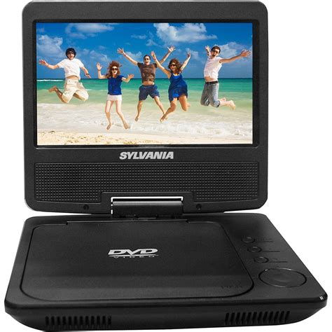 7 Sylvania Sdvd7051 Swivel Screen Portable Dvd Player Certified