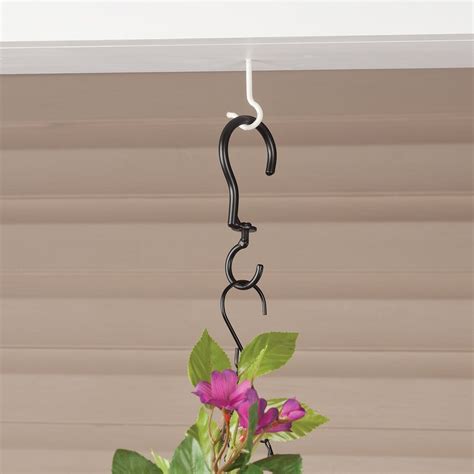 Swivel Basket Hooks Set Of 3 Plant Hooks Walter Drake Plant