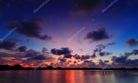 Beautiful Reflection Of Sunset Stock Photo By ©ryanking999 8845606