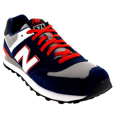 Mens New Balance 574 Classic Low Top Suede Sport Lace Up Running Trainer Uk 7 12 Ebay
