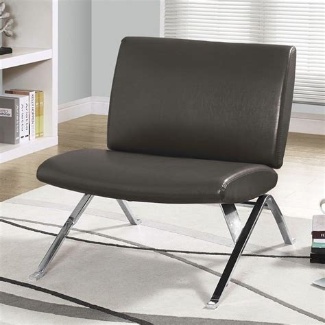 This living room chair comes completely with a matching ottoman and it is perfect for kicking your feet up to relax after a long work day and is a great choice for reading, working on your laptop, watching tv, or napping. Monarch Specialties Lenox Armless Chair | from hayneedle ...