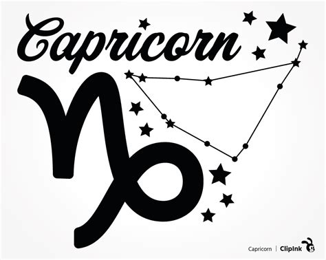 Capricorn Svg Astrology Zodiac Sign Svg Png Eps Dxf Pdf Clipink