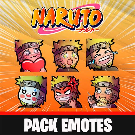 Naruto Emotes V1 Brous Studio