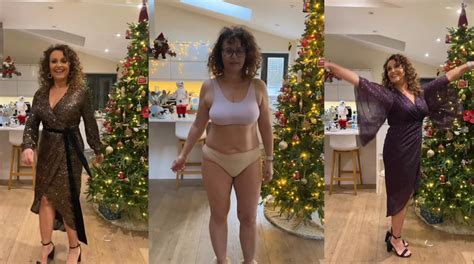 Loose Women S Nadia Sawalha Strips To Underwear After Saggy Bra And