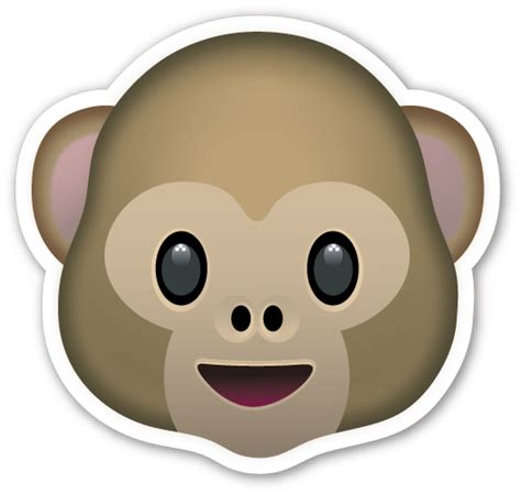 Monkey Face Monkey Emoji Monkey Face Emoji Stickers