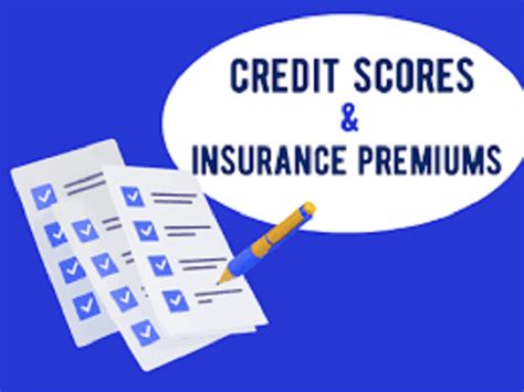 The Impact of Credit Scores on Insurance Premiums