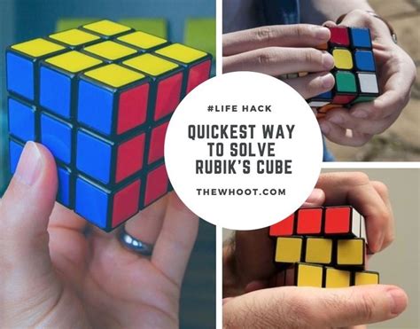 How To Solve A Rubiks Cube For Kids