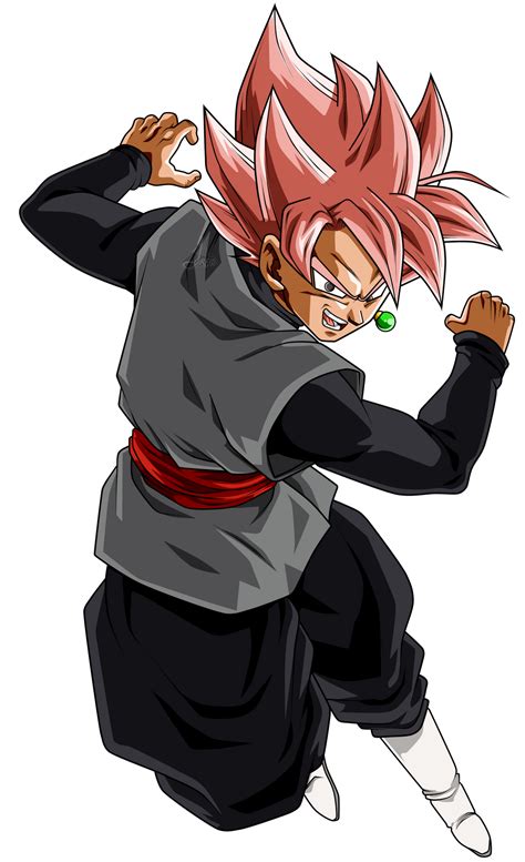 Goku Black Rose Png Isolated Pic Png Mart