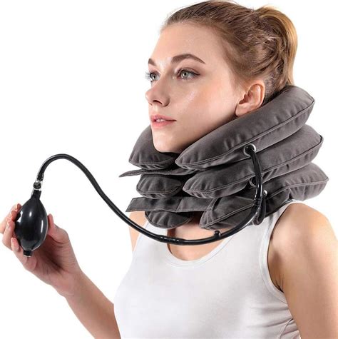 Cervical Neck Traction Device For Instant Neck Pain Relief Inflatable
