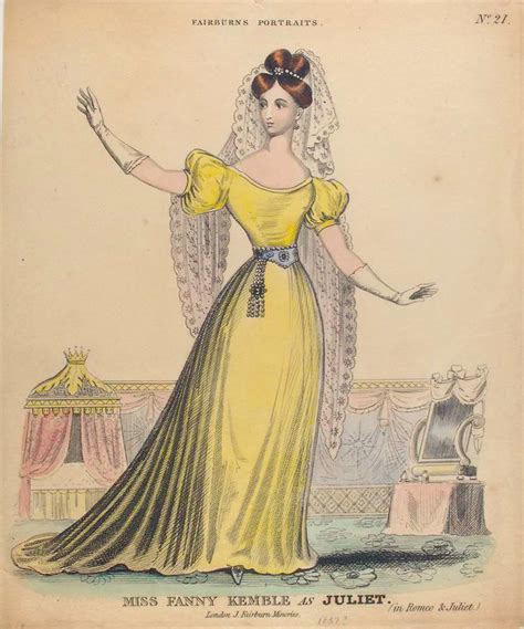 Miss Fanny Kemble As Juliet In Romeo And Juliet Nypl Digital Collections