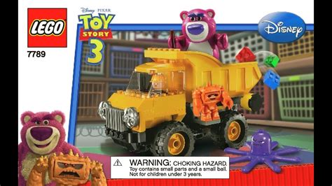 Lego Toy Story Lotsos Dump Truck 7789 Instructions Diy Youtube