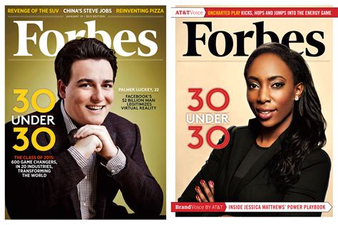 Inside Forbes With Our Under 30 Issue Were Leading The Way Again With A Native Ad Cover Execution