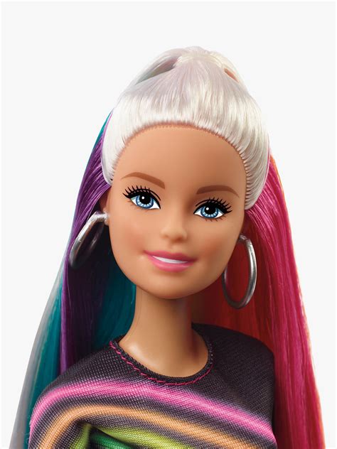 Barbie Rainbow Sparkle Hair Doll At John Lewis And Partners
