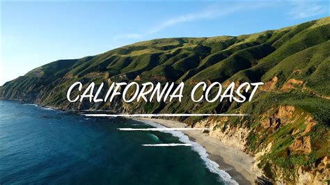 Scenic Highway 1 On California Coast Relaxation Drone Video Youtube