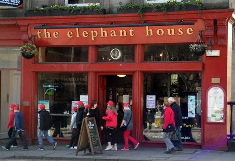 The Elephant House Cafe In Edinburgh Scotland Where Jk Rowling Wrote