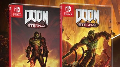 Doom Eternal Standard Steelbook Special And Ultimate Physical Switch