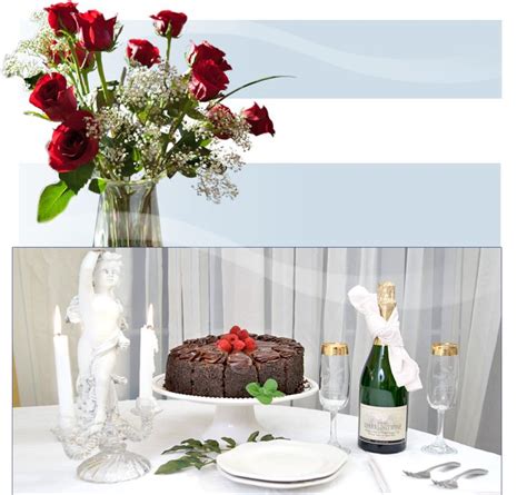 Birthday is a unique celebration. birthday cake with champagne and flowers | room birthday ...