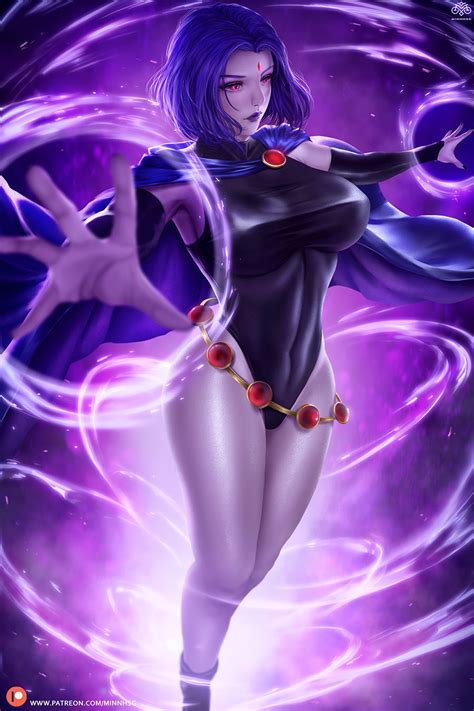 Raven DC Comics The Teen Titans Image By Minnhsg Zerochan Anime Image Board