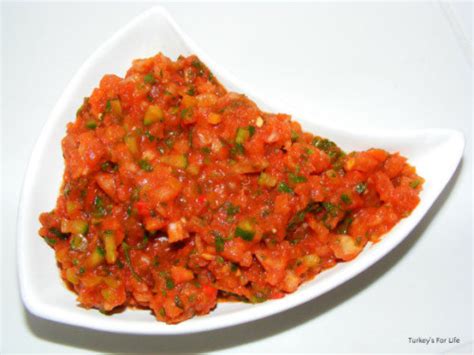 Antep Ezme Recipe Spicy Turkish Tomato Salad