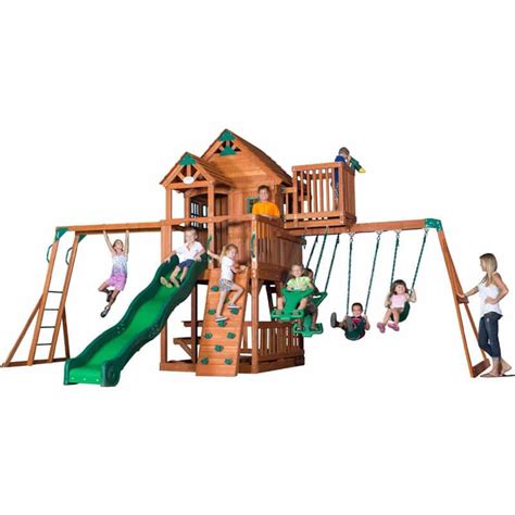 Babies, toddlers and kids require a lot of stimulation, and these outdoor playsets deliver. Backyard Playground and Swing Sets Ideas: Backyard Play ...